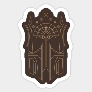 The Black Gate Sigil Sticker